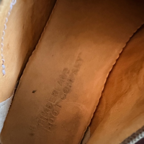 Vintage Timberland Boot Company Brown Lace Up Shoes 👞 Size 7 - Picture 8 of 10